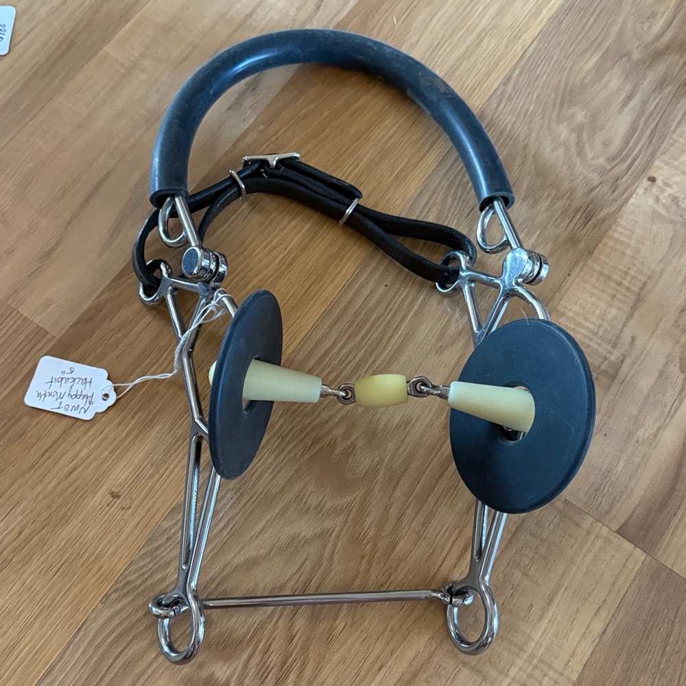 NWOT Happy Mouth hackabit combo horse bit